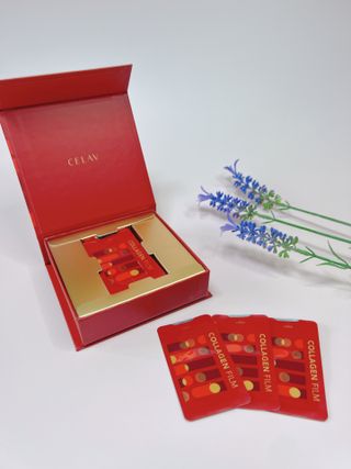 프리마인 귀족의 콜라겐, 92배 흡수율. 럭셔리 프리미엄 셀라브 콜라겐필름 30매 — 4점을 준 리뷰어가 2022년 6월 올린 사용 사진