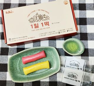 [푸디푸디] 1일1떡!  가래떡 낱개포장 아침식사 식사대용! 7종 세트 혼합 (1BOX=14개입) — 5점을 준 리뷰어가 2022년 4월 올린 사용 사진