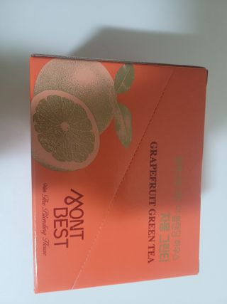 몽베스트 위드더 블랜딩 하우스 _자몽 그린티 — 5점을 준 리뷰어가 2023년 1월 올린 사용 사진
