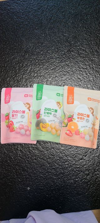 아비삭라이스볼 3종 /딸기,후르츠,단호박 — 4점을 준 리뷰어가 2021년 5월 올린 사용 사진