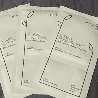 태그스킨 4스텝 주름개선 피부미백 영양 마스크팩 3개 세트(최신버전) — 5점을 준 리뷰어가 2022년 5월 올린 사용 사진