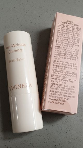 [트윙클라] 안티멜라 수딩 워터밤+안티링클 샤이닝 멀티밤 — 5점을 준 리뷰어가 2022년 8월 올린 사용 사진