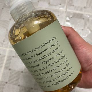 빅그린 안티 헤어로스 탈모 시카 바이옴 샴푸 500ml (중건성두피용) — 4점을 준 리뷰어가 2022년 7월 올린 사용 사진