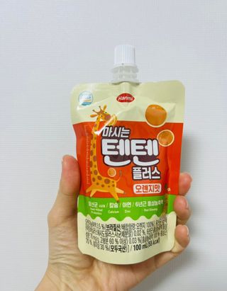 나우캠페인용 [한미사이언스] 우리 아이 튼튼, 엄마 마음 든든! 마시는텐텐 플러스 (100ml*10입) — 5점을 준 리뷰어가 2023년 12월 올린 사용 사진