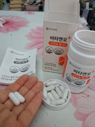 프리마인 성큼다가온 봄, 이너뷰티를 챙겨야 피부도 화사하게, 컨디션도 활기차게. 흡수율을 높인 고효율 비타민. — 5점을 준 리뷰어가 2023년 1월 올린 사용 사진