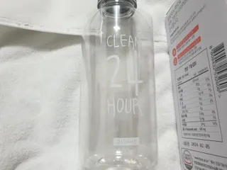 클린24시간 1BOX(5포) + 전용보틀(500ml) — 4점을 준 리뷰어가 2022년 11월 올린 사용 사진