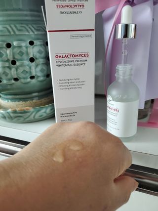 오투에니원 갈락토미세스 리바이탈라이징 프리미엄 화이트닝 에센스 50ml — 5점을 준 리뷰어가 2023년 2월 올린 사용 사진