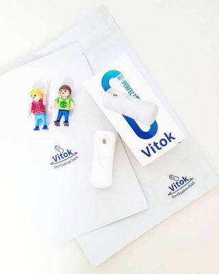 lumion Vitok 휴대용 살균캡슐 — 5점을 준 리뷰어가 2021년 1월 올린 사용 사진