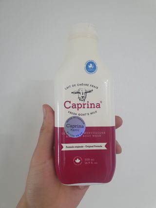 카프리나 프레쉬 산양밀크 어메이징 바디워시 500ml (오리지널향) — 5점을 준 리뷰어가 2023년 5월 올린 사용 사진