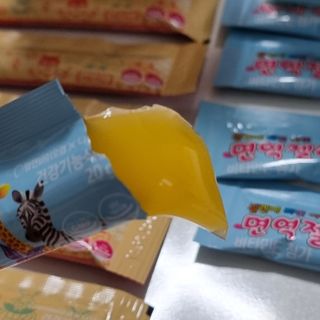 다나음 셀렌에 빠진 아연면역젤리 열대과일맛+사과맛 — 5점을 준 리뷰어가 2021년 2월 올린 사용 사진