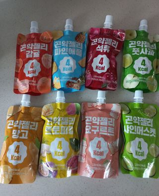 참앤들황토농원 10가지 맛, 입맛대로 스페셜하게~ 가볍게 한 포 땡! 곤약젤리 스페셜 패키지 130ml x 30포 — 5점을 준 리뷰어가 2023년 1월 올린 사용 사진