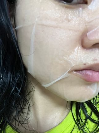 바노바기 코스메틱 바노바기 인젝션 마스크 (10매입) — 5점을 준 리뷰어가 2023년 6월 올린 사용 사진