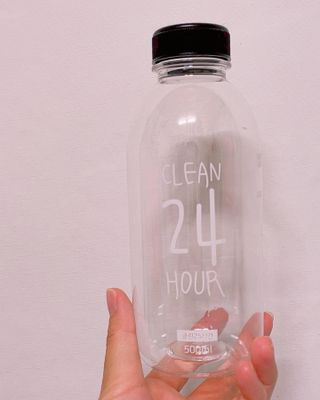 클린24시간 1BOX(5포) + 전용보틀(500ml) — 5점을 준 리뷰어가 2022년 8월 올린 사용 사진