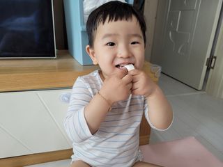 키즈텐플러스 연세 키즈텐 플러스 1개월 — 5점을 준 리뷰어가 2021년 4월 올린 사용 사진