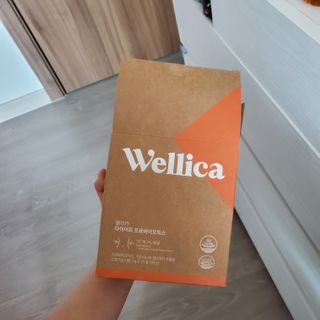 웰리카 다이어트 프로바이오틱스 — 4점을 준 리뷰어가 2021년 1월 올린 사용 사진