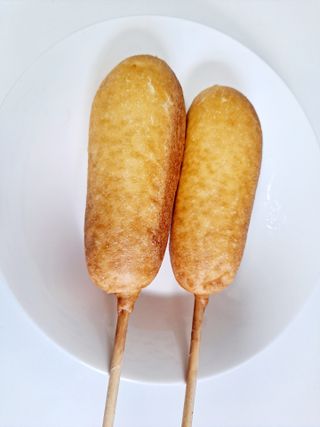 오마뎅 한우핫도그 — 5점을 준 리뷰어가 2021년 5월 올린 사용 사진