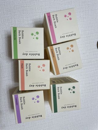버블데이 배쓰밤 거품입욕제 버블바 6종 — 5점을 준 리뷰어가 2021년 8월 올린 사용 사진