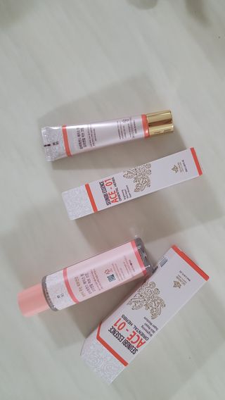 조아산코스메틱 에이스원 크림 + 에이스원 스킨 — 4.5점을 준 리뷰어가 2021년 11월 올린 사용 사진