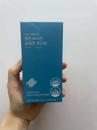 클린24시간 슬림앤유산균 1박스 (3.5g X 15포) — 5점을 준 리뷰어가 2022년 12월 올린 사용 사진