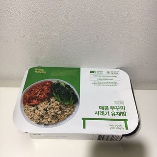 직탁 식단관리 3종 도시락(꼬막 듬뿍 곤드레비빔밥, 알리오올리오 불고기오믈렛, 매콤쭈꾸미 시래기유채밥) — 5점을 준 리뷰어가 2022년 6월 올린 사용 사진