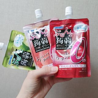 ORIHIRO 오리히로 곤약젤리 제로칼로리 130g 4종 4팩(맛별로 1팩씩) — 5점을 준 리뷰어가 2023년 3월 올린 사용 사진