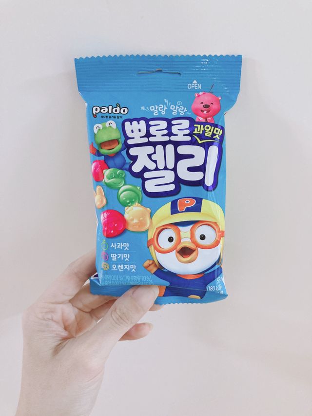 팔도 뽀로로 과일맛 젤리 리뷰 사진