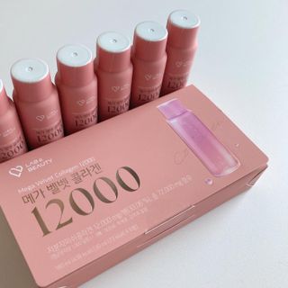 랩앤뷰티 메가 벨벳 콜라겐 12000 — 5점을 준 리뷰어가 2021년 5월 올린 사용 사진