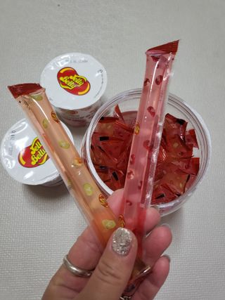 젤리벨리 젤리스틱 어쏘티드 900g — 5점을 준 리뷰어가 2022년 8월 올린 사용 사진