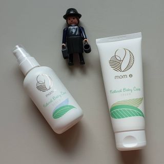 mom e 맘이 내추럴 베이비 케어 크림+바디오일 — 5점을 준 리뷰어가 2021년 1월 올린 사용 사진