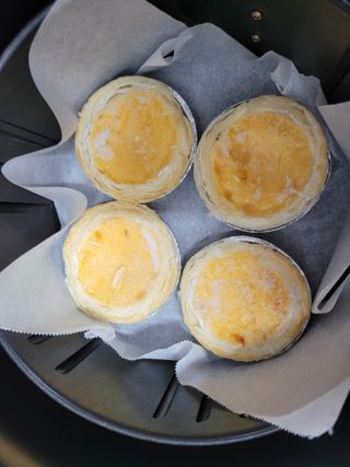 디앙뜨 포르투갈 에그타르트 오리지널 맛+패션후르츠+초콜릿타르트 맛 중 택1 — 4점을 준 리뷰어가 2021년 8월 올린 사용 사진