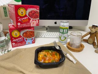 한성기업 무볼레 닭떡볶이+해물떡볶이 2종 세트 — 4점을 준 리뷰어가 2021년 10월 올린 사용 사진
