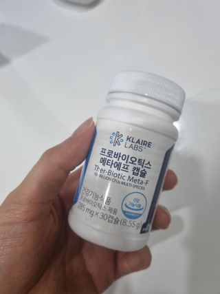 [Dr.PNT] 닥터피엔티 클레어랩스 프로바이오틱스 메타에프 [1개월분] — 5점을 준 리뷰어가 2023년 2월 올린 사용 사진