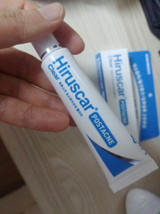 히루스카 포스트아크네 클리어 — 5점을 준 리뷰어가 2021년 1월 올린 사용 사진