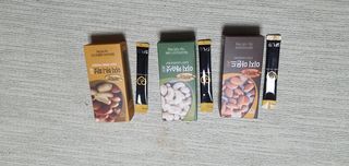 짜먹는 이지견과 짜먹는 이지아몬드, 짜먹는 이지허니피넛, 짜먹는 이지캐슈넛 각 10g X  10포 — 5점을 준 리뷰어가 2021년 2월 올린 사용 사진