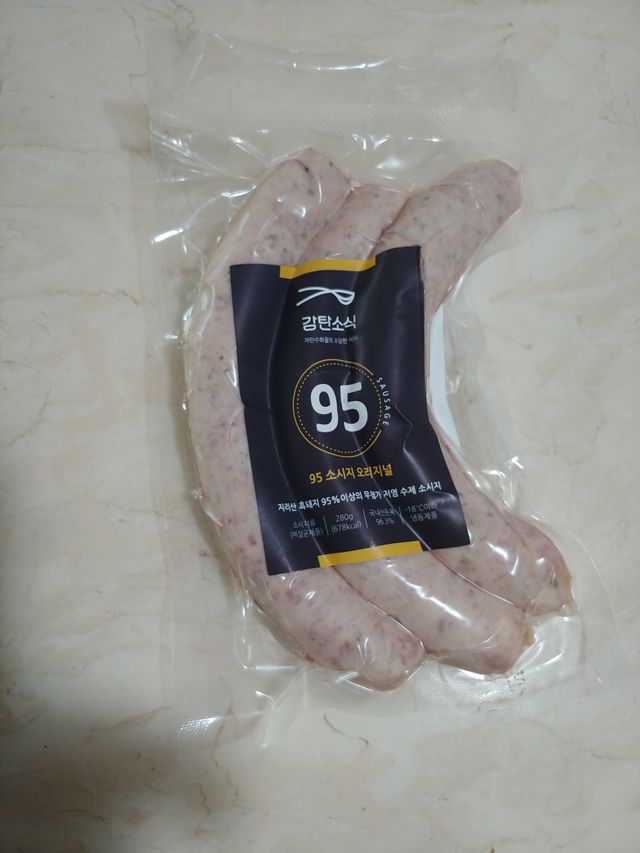 [감탄소식] 95소시지 오리지널 1팩(280g) 리뷰 사진