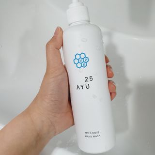 AYU25[아유트웬티파이브]피부 진정, 보습 와일즈 로즈 핸드워시 — 5점을 준 리뷰어가 2021년 4월 올린 사용 사진