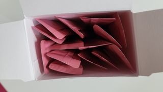 [인디닥터] 면역 생생 핑크 이뮨 젤리 — 3.5점을 준 리뷰어가 2022년 4월 올린 사용 사진