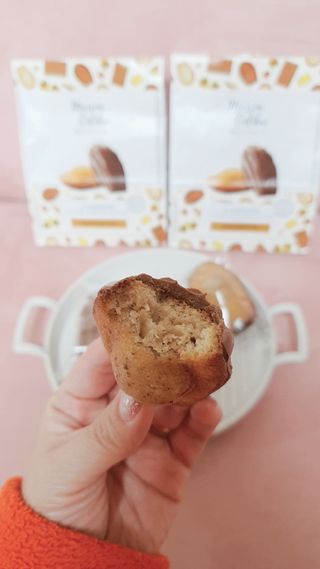 [메종콜리브리] 프랑스 마들렌 메종콜리브리 헤이즐넛 마들렌 2팩 — 5점을 준 리뷰어가 2022년 2월 올린 사용 사진