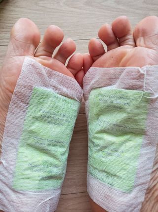 [레제르] 아로마 수액패치 발패치 10매입 - 라벤더향/유칼립투스향/대나무향 — 5점을 준 리뷰어가 2022년 3월 올린 사용 사진