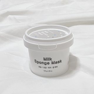 리더스코스메틱 리더스 밀크 스폰지 마스크 — 5점을 준 리뷰어가 2021년 7월 올린 사용 사진