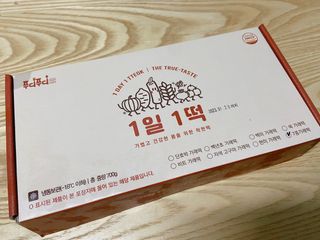 푸디푸디 1일1떡  가래떡 낱개포장 아침식사 식사대용 7종 세트 혼합 (14개입) — 5점을 준 리뷰어가 2022년 6월 올린 사용 사진