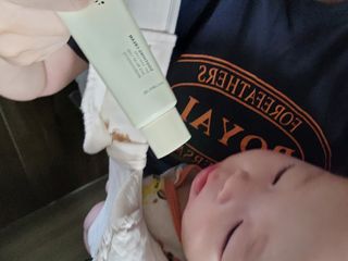 젠바이오 코스메틱스 젠바이오수딩크림]   가려운 피부 & 아토피 원픽 크림 — 5점을 준 리뷰어가 2022년 9월 올린 사용 사진