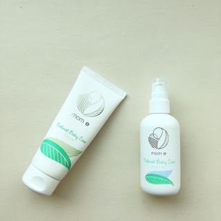 mom e 맘이 내추럴 베이비 케어 크림+바디오일 — 5점을 준 리뷰어가 2021년 1월 올린 사용 사진