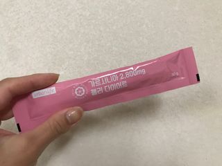 주식회사 얼굴반쪽 [얼굴반쪽 가르시니아 2,800mg] x 14포 1주 젤리 다이어트 보조제 체지방감소 — 4.5점을 준 리뷰어가 2021년 12월 올린 사용 사진