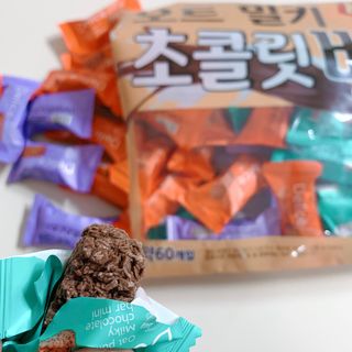 델리스 오트 밀키 초콜릿 바 — 5점을 준 리뷰어가 2022년 4월 올린 사용 사진