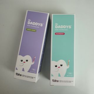 닥터데디스 안심저불소 키즈치약 (라즈베리, 청포도향 중 택 1) 60g +  여행용 미니 치약 15g — 5점을 준 리뷰어가 2022년 8월 올린 사용 사진