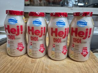 [구매평]덴마크 하이(Hej!) 브랜드 패키지(요구르트, 그릭요거트)only 로켓프레쉬 — 5점을 준 리뷰어가 2025년 4월 올린 사용 사진