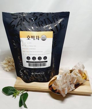산그리메 국내산 호박차 100티백 대용량 삼각티백차 — 5점을 준 리뷰어가 2021년 7월 올린 사용 사진
