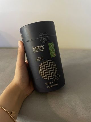 프리마인 자체 기업부설 연구소에서 찾아낸 건강한 수면의 비밀.  슬립토 플러스 30포 — 5점을 준 리뷰어가 2021년 11월 올린 사용 사진