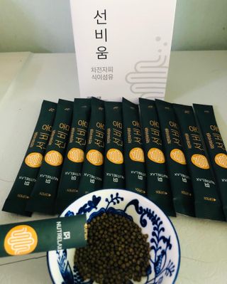 [뉴트릴렉스] 선비움 첨가물 없는 착한 차전자피 식이섬유  2박스 — 5점을 준 리뷰어가 2021년 8월 올린 사용 사진